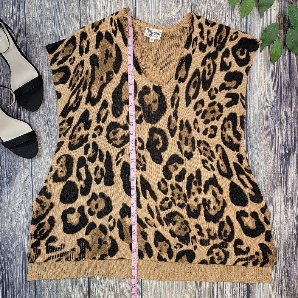 Show Me Your MuMu Leopard Knitten Carter Tunic - Picture 8 of 8